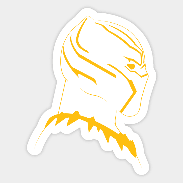 Black Panther Sticker by Woah_Jonny